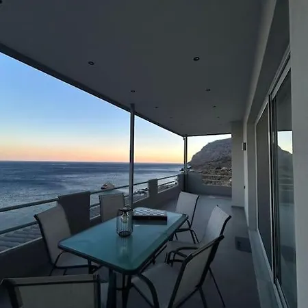 Apartment Seafront House With Private In South Crete *