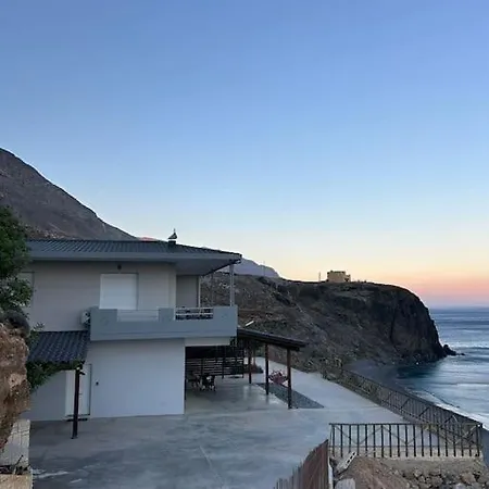 Apartment Seafront House With Private In South Crete