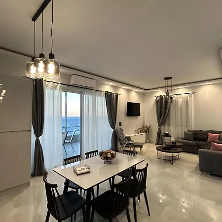 Seafront House With Private In South Crete Apartment *